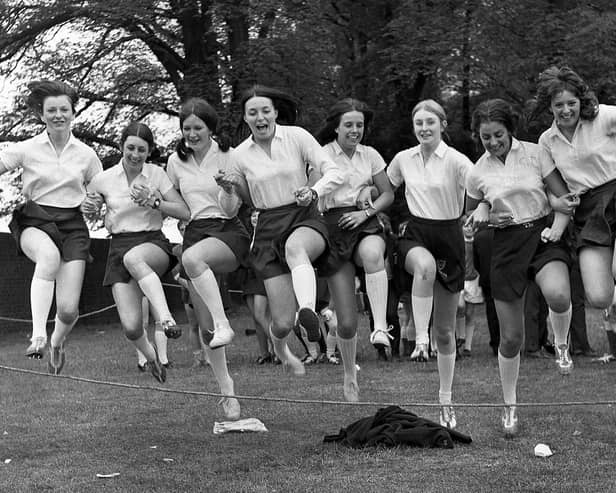 Ashton Grammar School sports stars in 1971