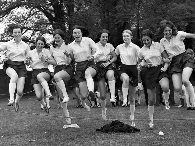 Ashton Grammar School sports stars in 1971