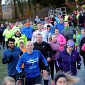 Haigh Woodland park run, Saturday 6th January 2018.