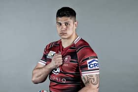 Mitch Clark hasn't played for Wigan this season yet
