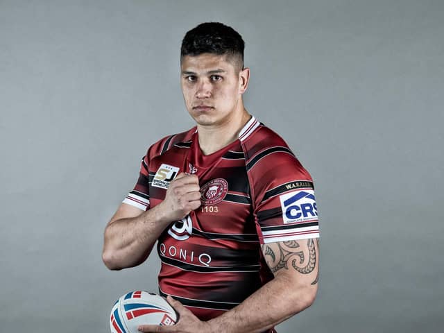 Mitch Clark hasn't played for Wigan this season yet