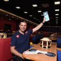 Host Gary Bolton at Buzz Bingo, Crompton Street, is delighted to welcome customers back