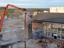 Wigan swimming pool is demolished