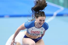 Emily Borthwick finished eighth at the European Indoor Championships