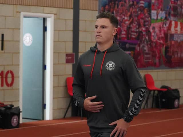Jai Field in training