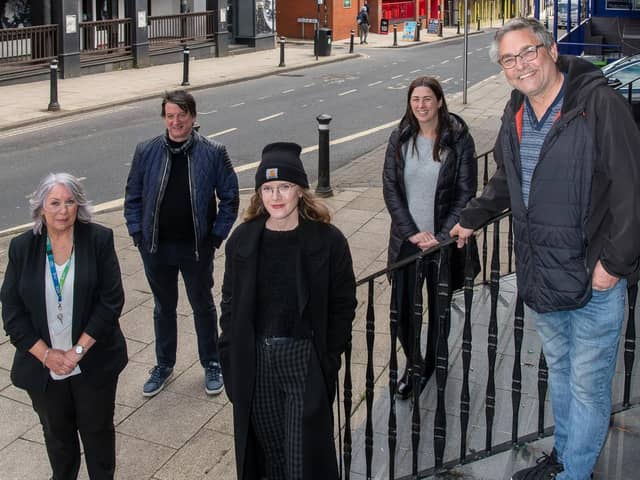 Representatives from the Streets Apart group on King Street