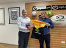 Pete Moran from Optimum and Michael Sharkey from Greenmount
