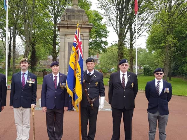 Members of Atherton's Royal British Legion branch