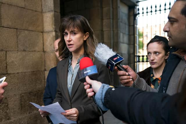 Katherine Kelly faces a hostile press in ITV drama Innocent