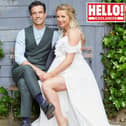 Carley Stenson and Danny Mac on the front cover of Hello