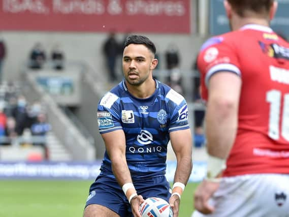 Bevan French before his injury at Salford