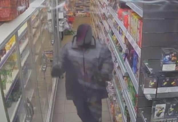 An armed robber targeted a shop in Standish