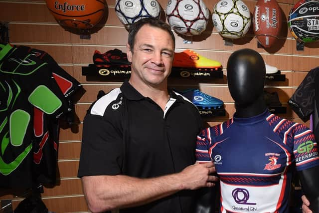 Adrian Morley is a brand ambassador for Wigan firm Optimum