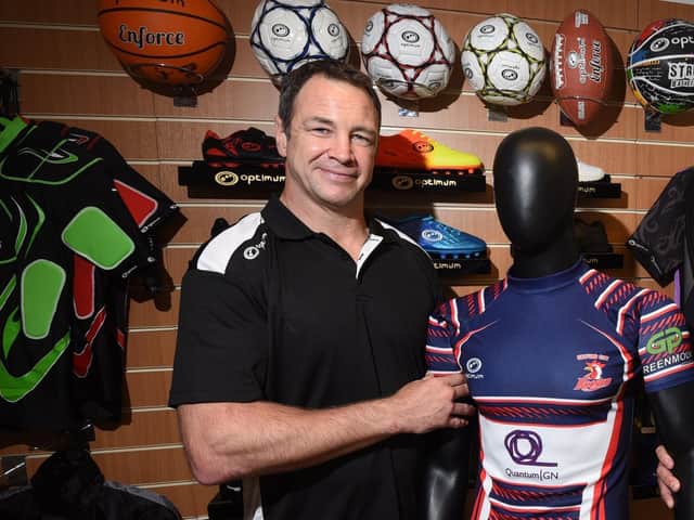 Adrian Morley is a brand ambassador for Wigan firm Optimum