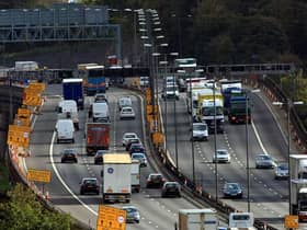 Motorway roadworks are planned for this weekend