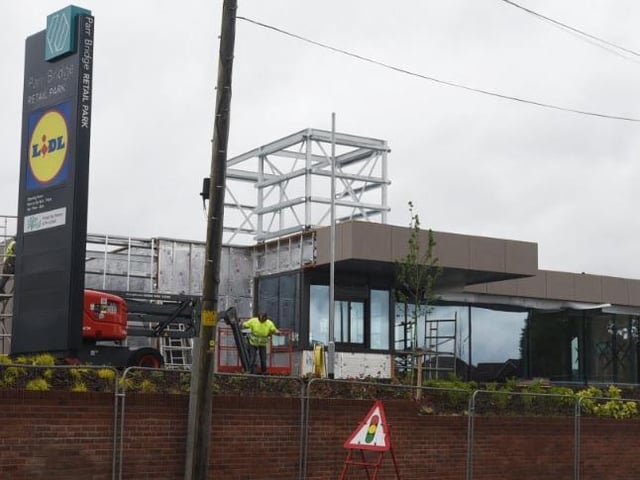 General view of Parr Bridge retail park