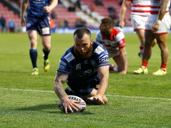 Jake Bibby is top of the Super League tryscoring charts