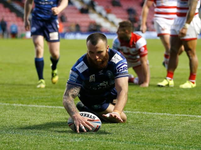 Jake Bibby is top of the Super League tryscoring charts