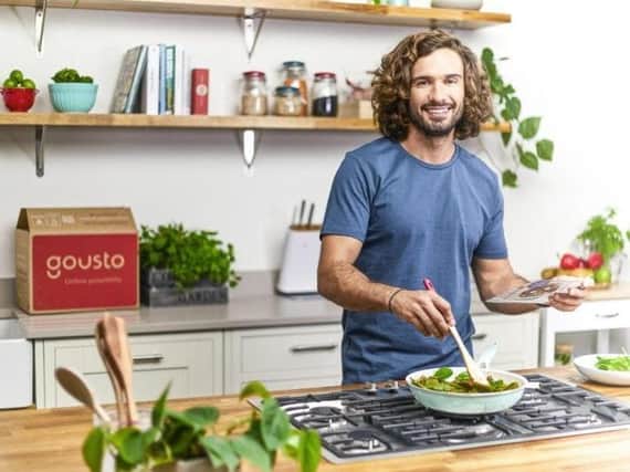 Joe Wicks and his Gousto recipes
