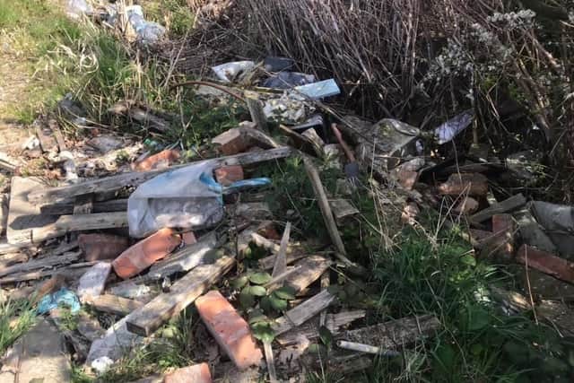 Fly-tipping in Wigan