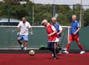 The Age UK Wigan Borough branch has launched a new walking football programme for older people (Credit: FA)