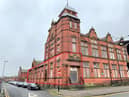 The former college building which is at the centre of a flats plan