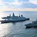 HMS Lancaster, HMS Dragon and HMS Argyll - the Royal Navy has used Artificial intelligence at sea for the first time - testing against supersonic missile threats