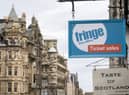 Edinburgh Fringe shop and ticket office on Edinburgh's Royal Mile