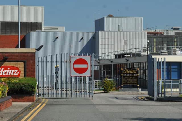 The Kraft Heinz food manufacturing plant at Kitt Green