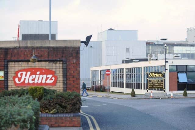 A cornerstone of Wigan's economy for decades, the sprawling food processing plant is the largest in Europe and the largest Heinz facility in the world, with its illuminated '57' sign a landmark to those passing Wigan on the M6 near Orrell
