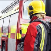 Fire crews were called into action following a road traffic collision