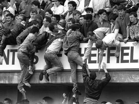 The Hillsborough tragedy unfolds in 1989