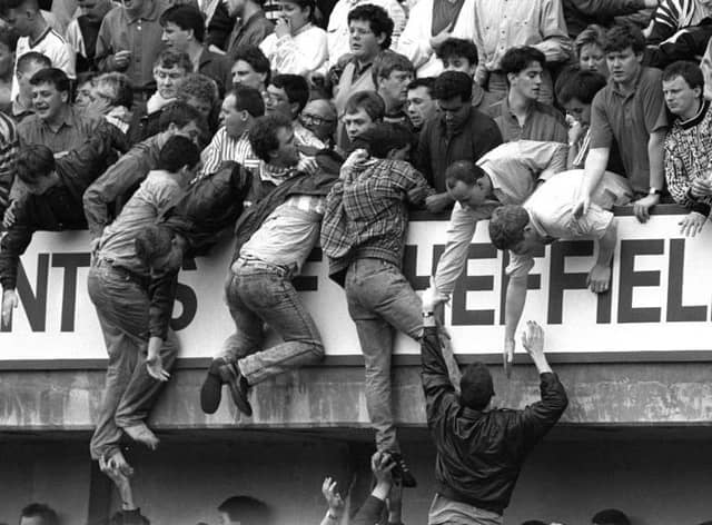 The Hillsborough tragedy unfolds in 1989