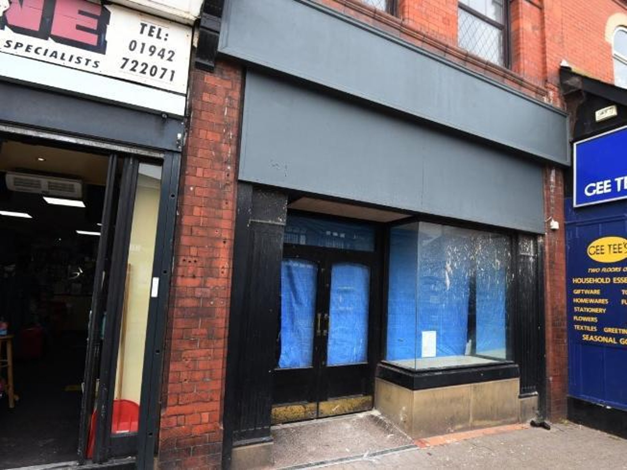 Eine deutsche Bar könnte auf dem Weg in die Innenstadt von Wigan sein