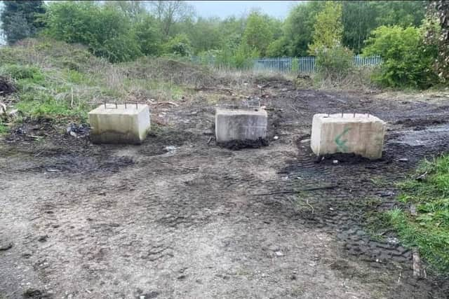 Eyesore land off Devonshire Road