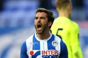 Will Grigg was a firm crowd pleaser at Latics