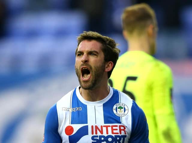Will Grigg was a firm crowd pleaser at Latics