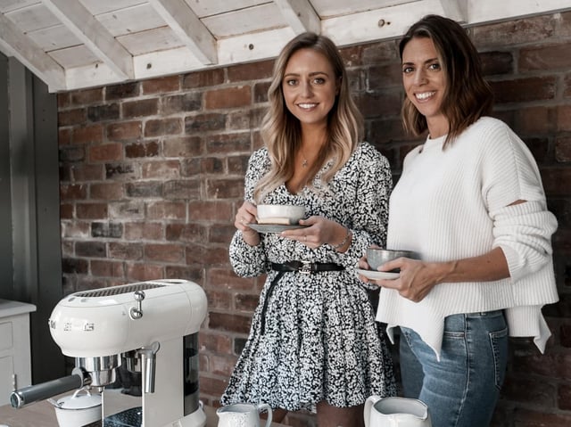 Sisters Emmie Brookman (left) and Rebecca Kane of Silver Mushroom