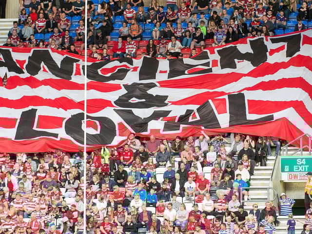 Fans haven't been to the DW Stadium in more than 15 months