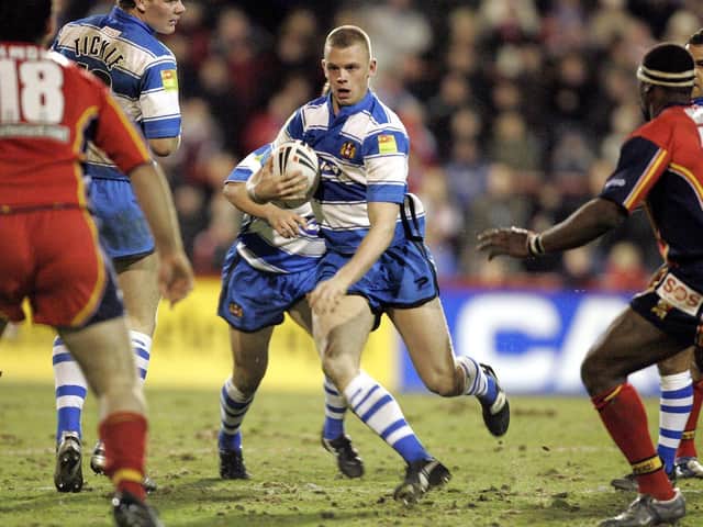 Kevin Brown started his professional career at Wigan
