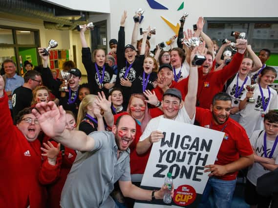 Wigan Youth Zone is celebrating its eighth birthday