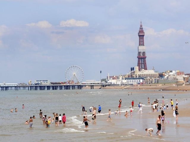 Blackpool Central beach