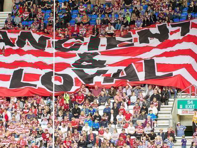 Wigan fans have waited a long time to get back to the DW