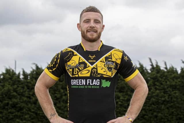 Jackson Hastings in the All Stars shirt