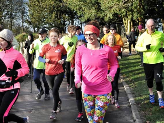 Parkrun at Haigh Hall, Wigan