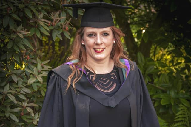 Vanessa Newton on her graduation day in 2014