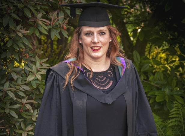 Vanessa Newton on her graduation day in 2014