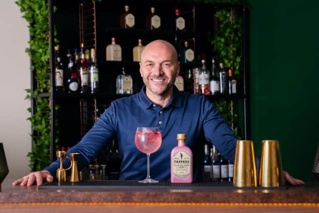 TV chef Simon Rimmer has collaborated with distillers Tappers to create a new gin, Tickled Pink