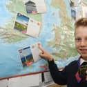 Pupils at Westfield Community School have strapped on their walking boots for a virtual trek across the country