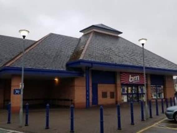 The former B&M Bargains and Morrisons store
